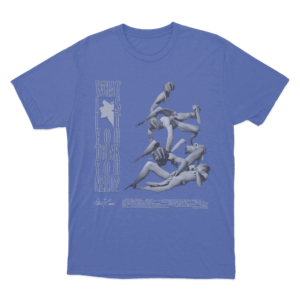 Angel Unisex T Shirt Blue