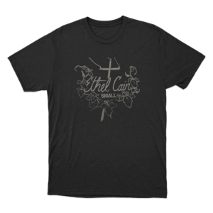 Vine Cross Unisex T Shirt Black
